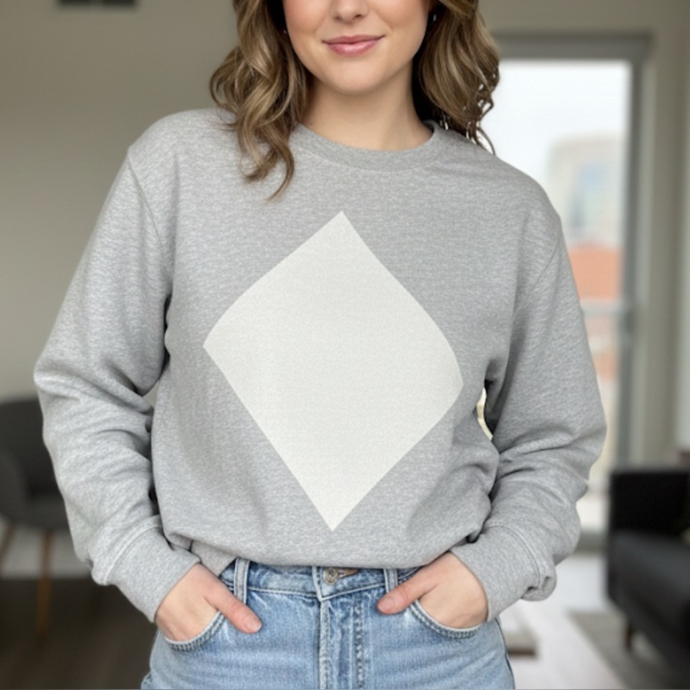 Han Kjøbenhavn Diamond Crewneck Medium 22.5”